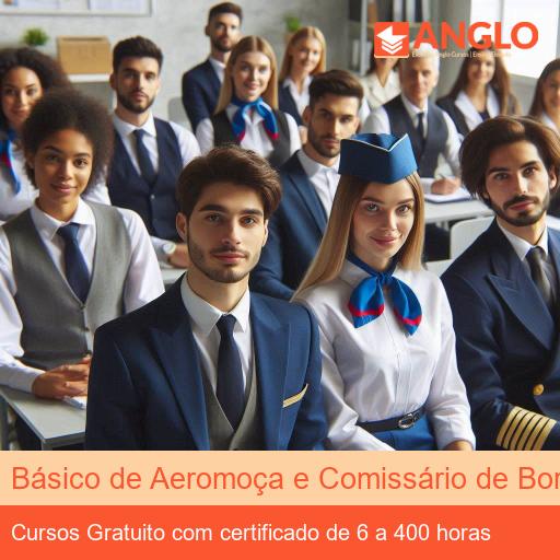 Básico de Aeromoça e Comissário de Bordo